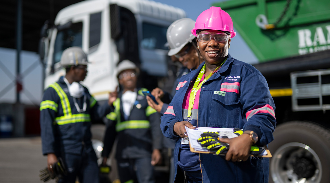 Waste skip truck gives local female-owned SMME a boost